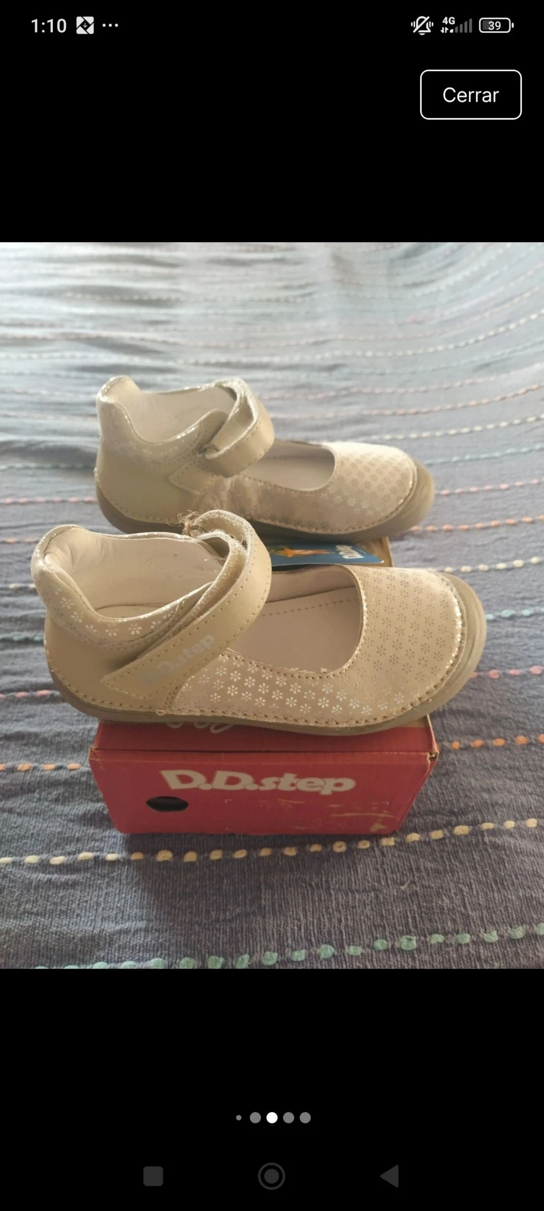 Barefoot leather ballet flats DDstep size 29 new – photo 2